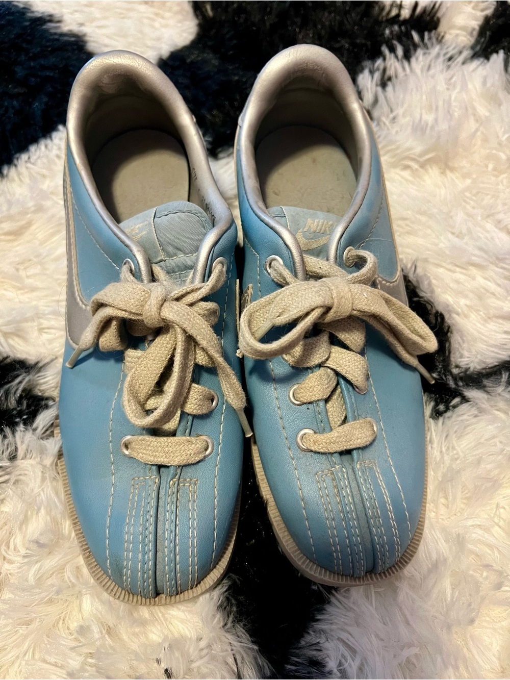 Nike Baby Blue Bowling Shoes